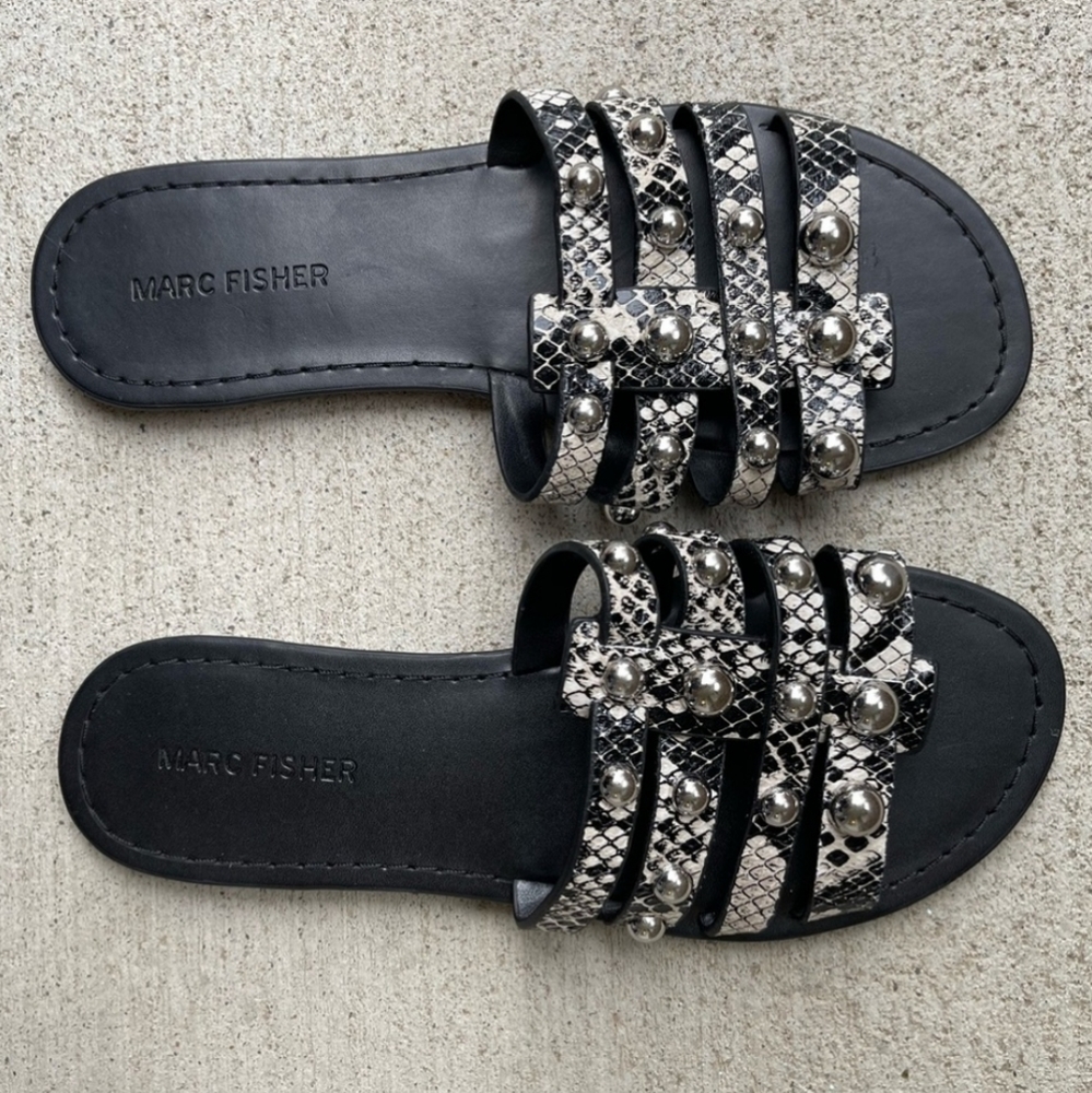 Marc Fisher Slide Sandals